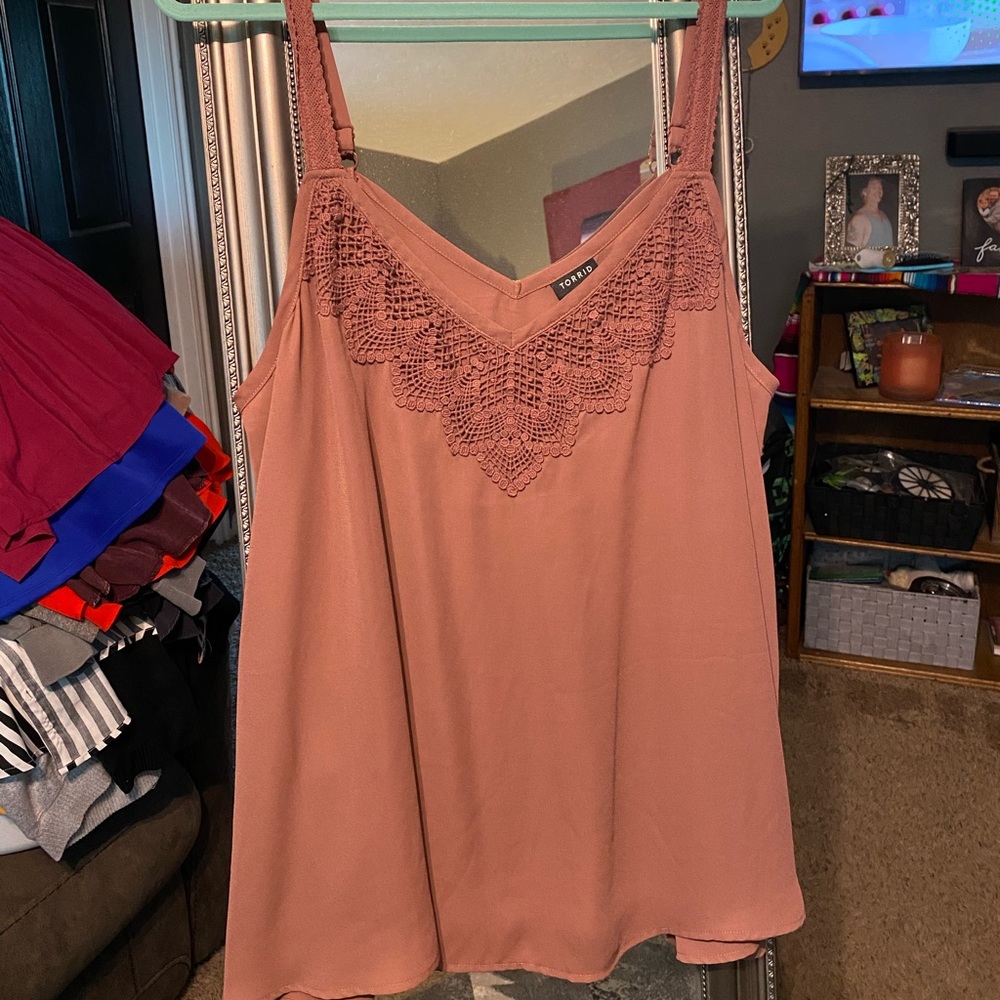 TORRID mauve cami